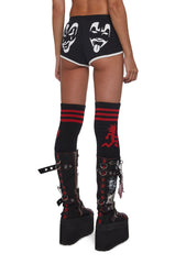 Painted Laughs Booty Shorts