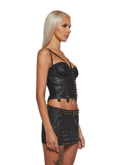 Signal Studded Corset Top