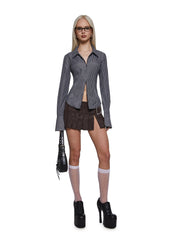 Pretty Trouble Poplin Blouse