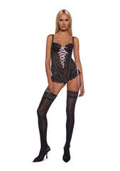 Love Flutters Lace Teddy