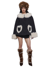 Humbug Season Quilted Coat