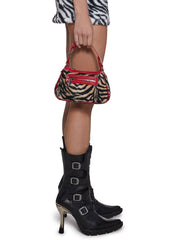 Zebra Mood Shoulder Bag