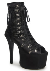 Glamtopia Lace -Up Platform Heels