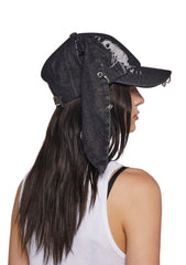 Animal Instinct Denim Cap