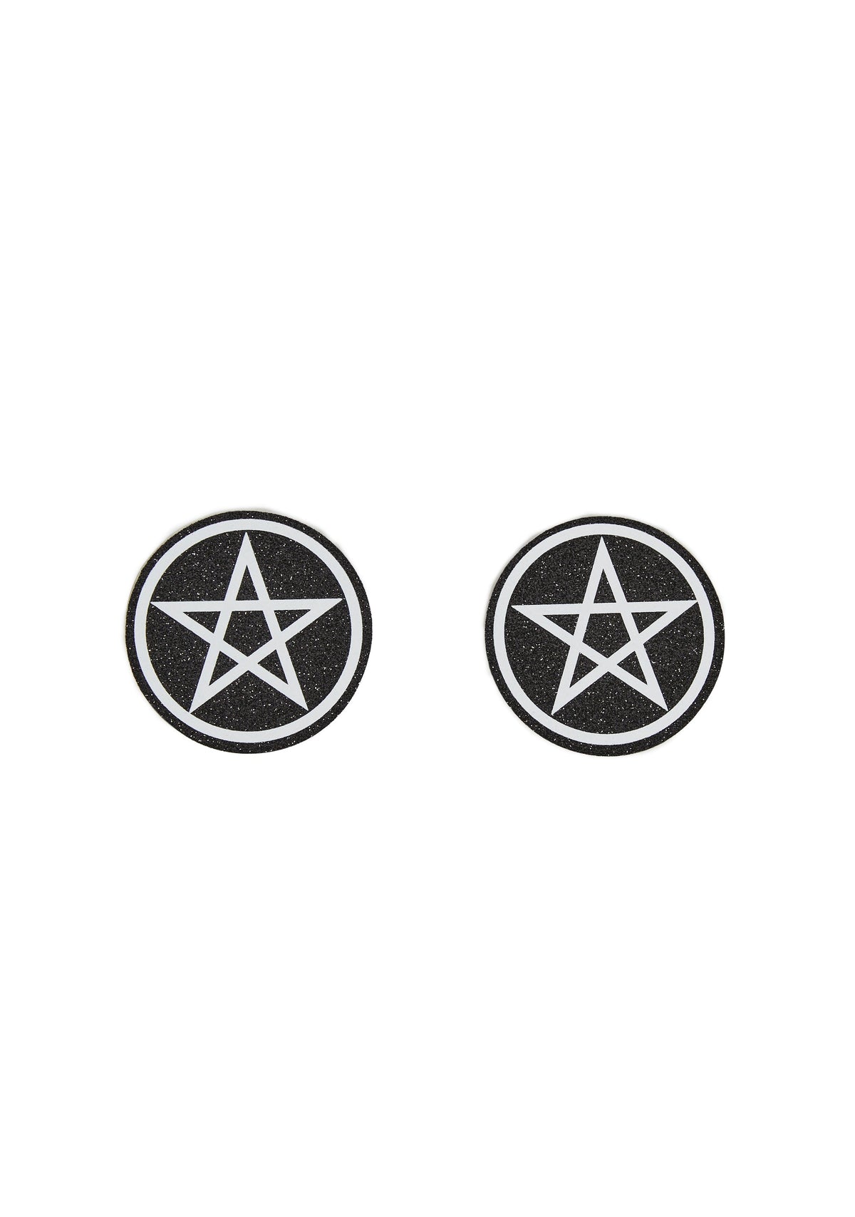 Wicca Pentagram Glitter Pasties