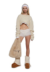 Coquette Heart Bloomers - White