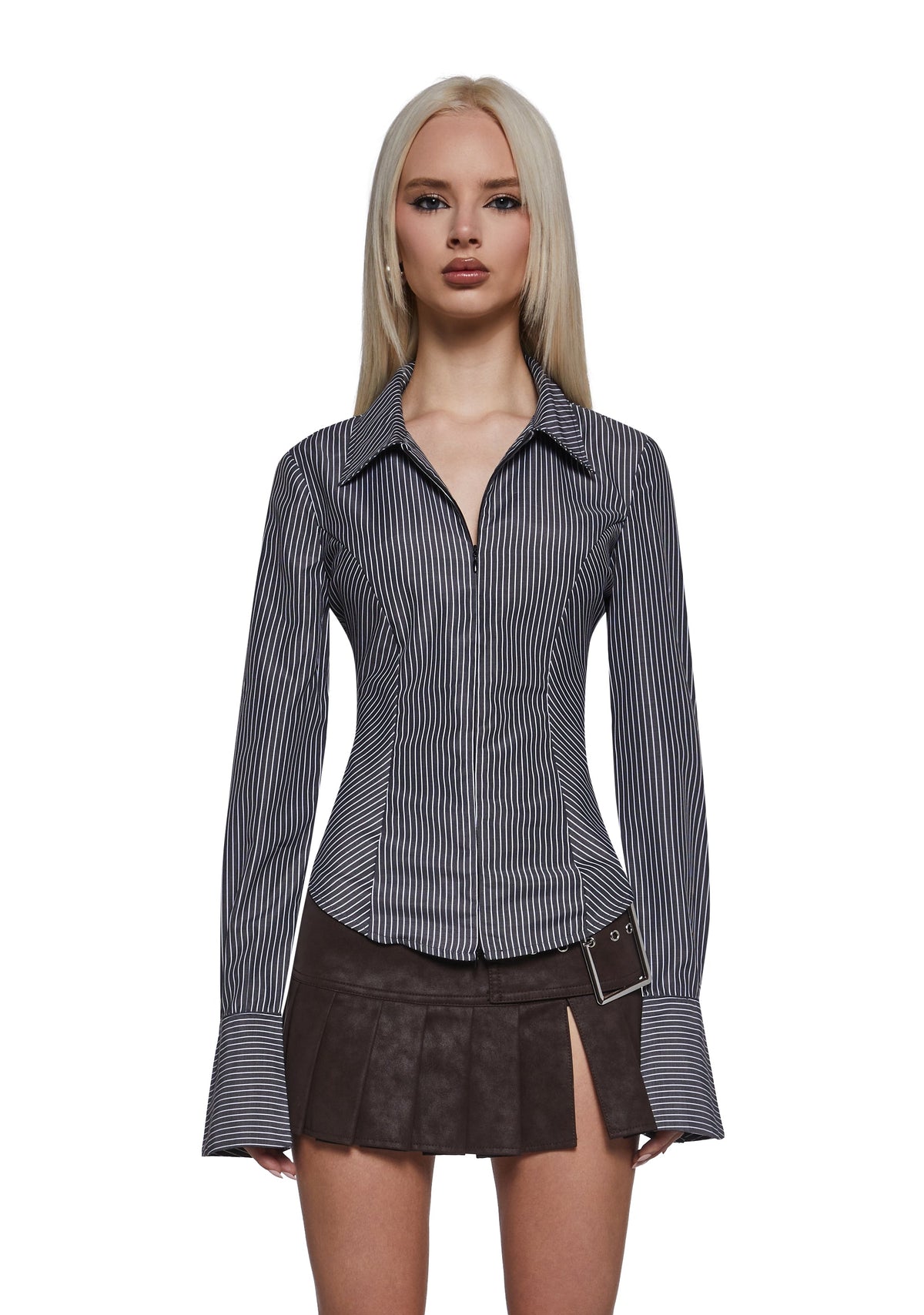 Pretty Trouble Poplin Blouse