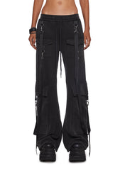 Techno Beats Suspender Joggers
