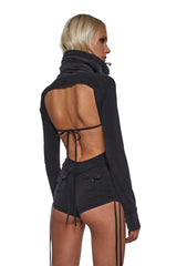 Ego Washed Knit Jersey Romper