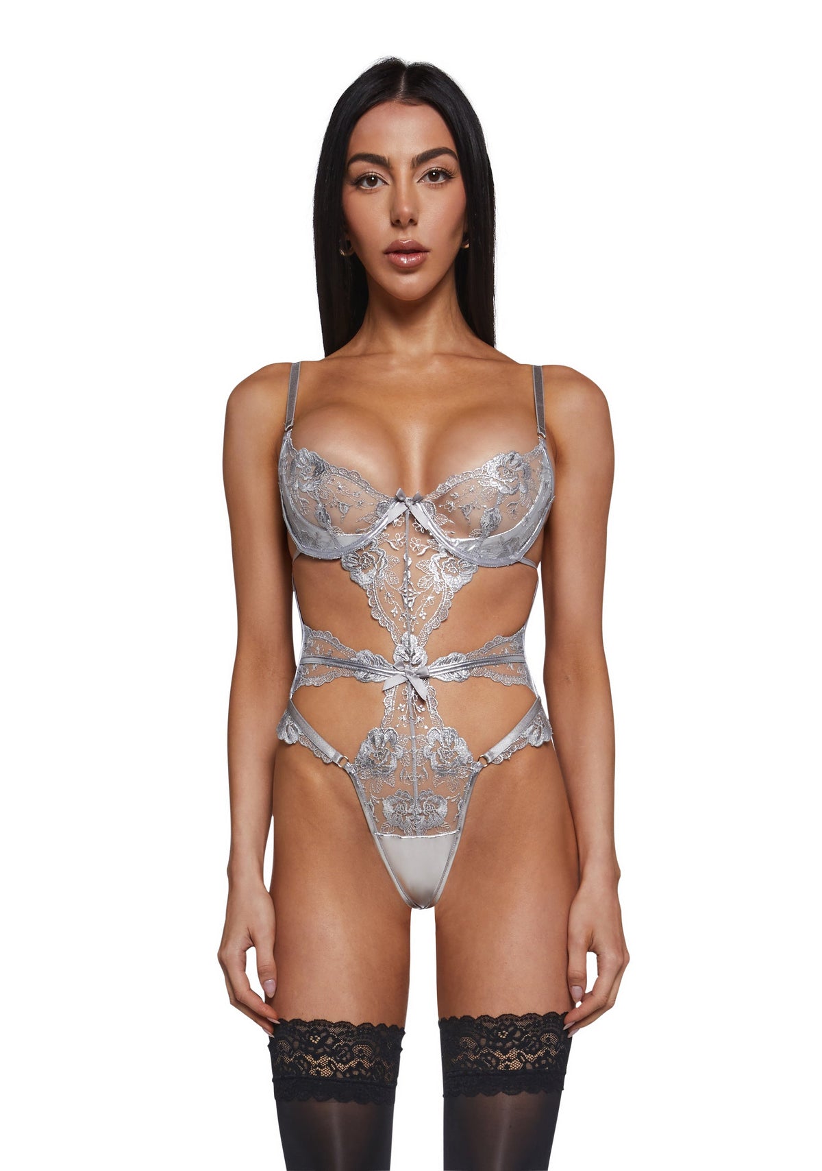 Garden Of Eden Lace Teddy