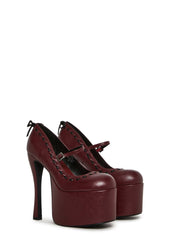 Sweet Tooth Platform Mary Janes