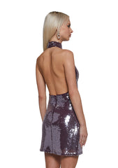 Sequined Nights Mini Dress
