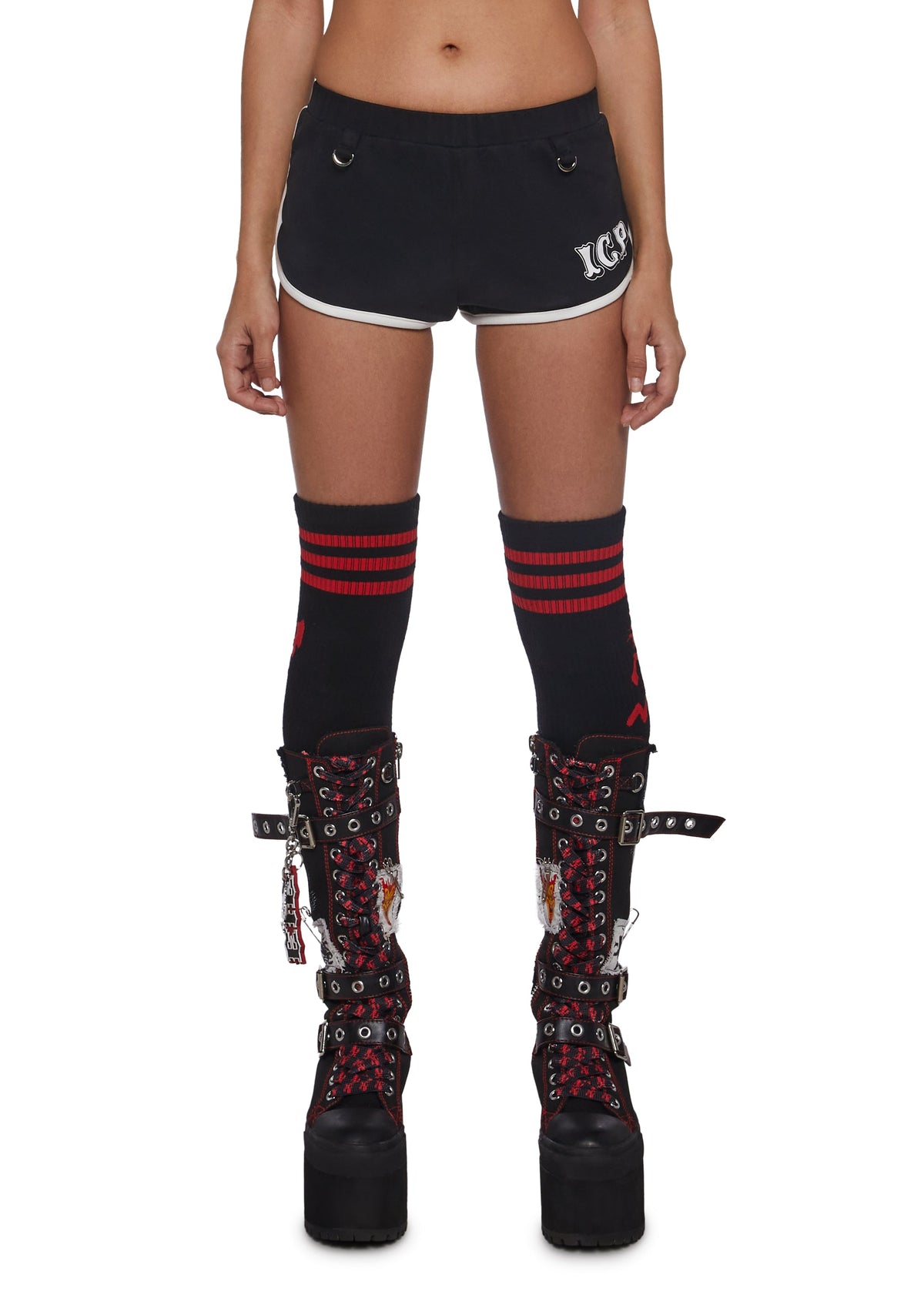 Painted Laughs Booty Shorts