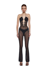 Dancefloor Nights Mesh Jumpsuit