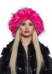 Flirty Fuzzy Bucket Hat - Pink
