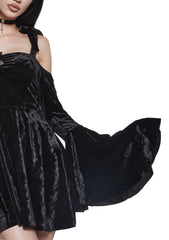 Nocturnal Elegance Mini Dress