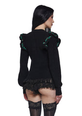 Snowbound Heirloom Knit Sweater