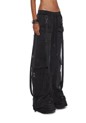 Techno Beats Suspender Joggers