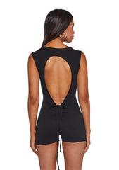 Alternate Realities Backless Romper