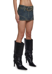 Norah Micro Skort - Denim