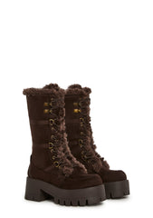 Grunge Trek Hiking Boots - Brown