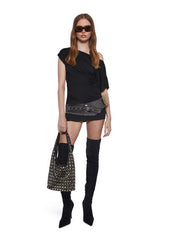 Studded Shoulder Bag