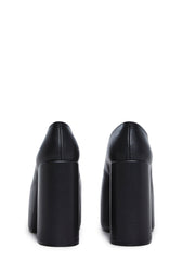 Macabre Meetup Platform Mary Janes - Black