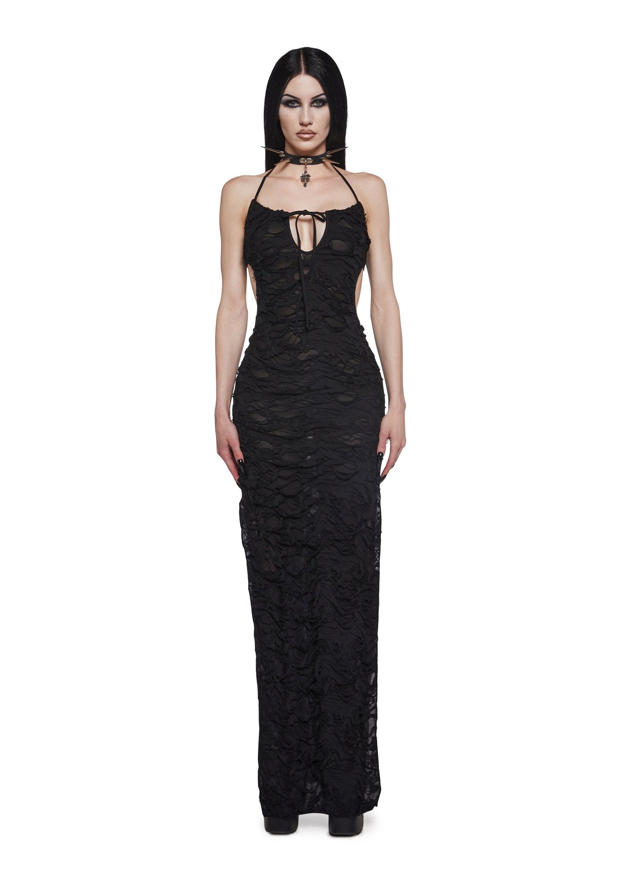 Cemetery Surprise Maxi Dress