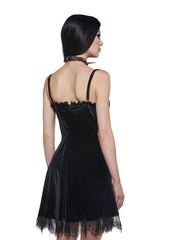 Midnight Blind Faith Velvet Dress