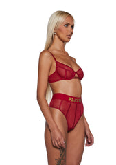 Playboy Cage 2-Piece Set - Red