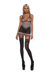 Playboy Bunny Kiss Babydoll 2-Piece Set