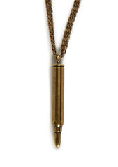 Signal Bullet Necklace