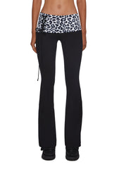 Hot Crush Knit Pants - Black