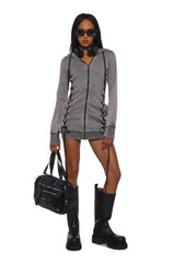Feisty Juvenile Hoodie Dress