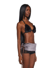 Renegade Fur Wrap Belt