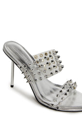 Hot Hype Spiked Mules