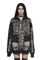 Skeleton Stories Oversized Hoodie