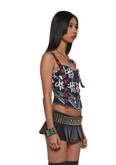 Carnival Of Carnage Corset Top