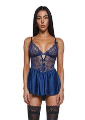 Paradise Dream Lingerie Set - Blue