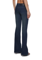 Talia Low Rise Jeans - Lace Up