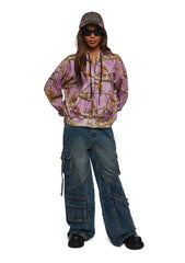 Oversized Camo Hoodie