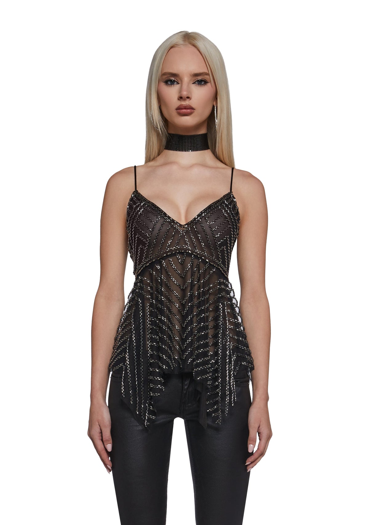 Shimmer Haze Tank Top