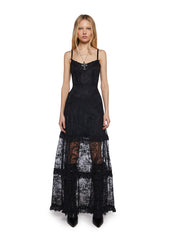 Temple Of Love Lace Maxi Dress