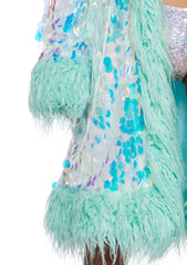 Galactic Glamgasm Sequin Coat