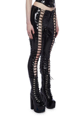 Have Mercy Lace Up Pants