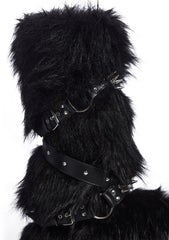 Wild Instincts Faux Fur Boots - Black