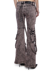 Aurora Cargo Jeans - Light Purple