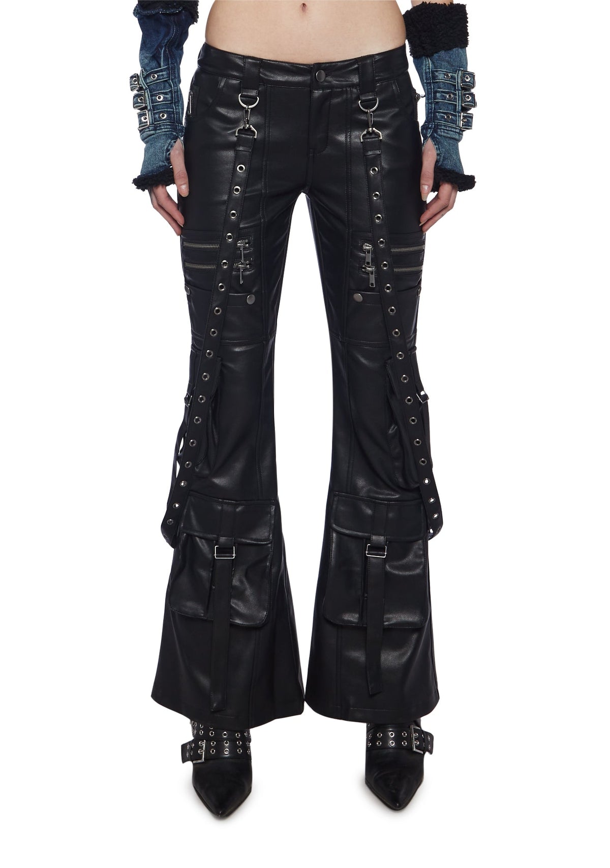 Aurora Cargo Jeans - Black