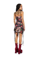 Heartfelt Horizon Mini Dress - Floral