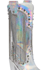 Present Perfect Cowboy Boots - Multi